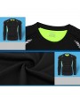 Bodybuilding Breathable Tops Quick-drying Elastic Tight Long Sleeve Sport T-shirt For Men