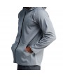 Mens Hooded Quick-drying Breathable Fleece Lined Warm Sport Running Casual Jacket