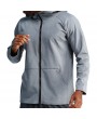 Mens Hooded Quick-drying Breathable Fleece Lined Warm Sport Running Casual Jacket