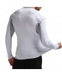 Mens PRO Elasticity Breathable Skinny Fit Long Sleeve Fitness Training Joggers Sport T-shirt