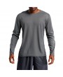 Mens Elastic Loose Breathable Outdoor Tops Running Casual Sport T-shirt