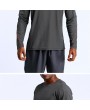 Mens Elastic Loose Breathable Outdoor Tops Running Casual Sport T-shirt