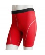 Mens Solid Color Elasticity Quick Dry Fitness Jogging Training Tights Sport Shorts