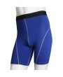 Mens Solid Color Elasticity Quick Dry Fitness Jogging Training Tights Sport Shorts