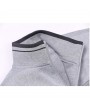 Mens Casual Sport Suits Solid Color Stand Collar Zip Up Hoodies Elastic Waist Joggers Sport Pants