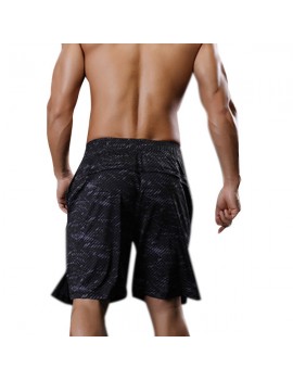 Mens Summer Quick Dry Breathable Elastic Waist Gym Shorts Jogger Shorts