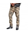 Mens Outdoor Camouflage Multi Pockets Casual Cotton Cargo Pants Military Tactical Pants