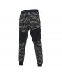 Mens Fitness Camo Printed Drawstring Elastic Waist Slim Fit Running Casual Sport Pants