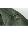 Mens Outdoor Water-repellent Windproof Thicken Fleece Lining Detachable Hood Jacket