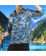 Thin Sunscreen Outdoor Printing Quickly Dry Jacket for Men