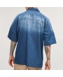 Stylish V-Neck Drawstring Designer Short Sleeve Shirts For Men