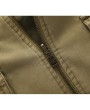 Plus Size Casual Outdoor Washed Double Sided Wear Multi Functions Vests for Men