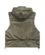 Outdoor Quick Dry Photograpohy Casual Hooded Mutil Pockets Vest for Men