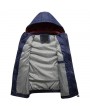 Thick Detachable Hooded Loose Warm Zipper Pockets Vest for Men