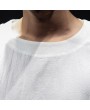 Mens Cotton Breathable Brief Embroidered Short Sleeve Crew Neck Casual Pullover T shirt