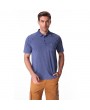 Mens Cotton Breathable Solid Color Turn-down Collar Short Sleeve Casual Golf Shirt